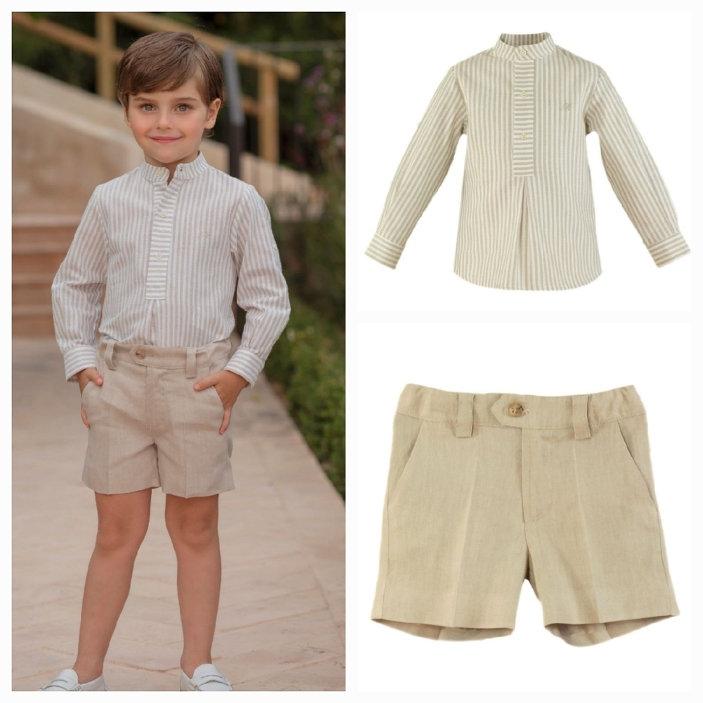 NEW!! Miranda Boys Shirt and Shorts Set 5T